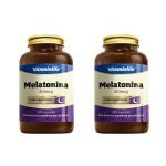 Kit 2X Melatonina 210mcg - 120 C�psulas - VitaminLife
