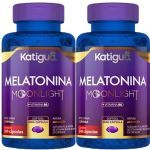 Kit 2X Melatonina 210mcg - 240 C�psulas - Katigu�