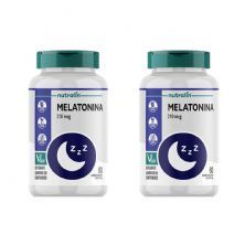 Kit 2X Melatonina - 210mcg 60 comprimidos - Nutralin