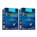Kit 2X Melatonina e Triptofano - 60 C�psulas - Equaliv