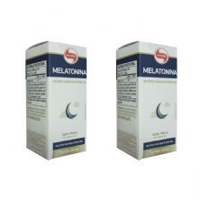 Kit 2X Melatonina Gotas - 20ml Menta - Vitafor