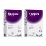 Kit 2X Melatonina Moonlight - 60 C�psulas - Katigu�