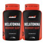 Kit 2X Melatonina Recovery  Sleep - 200 C�psulas - New Millen
