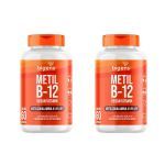 Kit 2X Metil B12 Vegan Vitamin - 60 C�psulas - Bigens