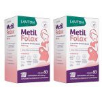 Kit 2X Metil Folax - 60 Comprimidos - Lauton Nutrition