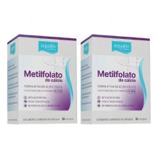 Kit 2X Metilfolato de C�lcio - 30 C�psulas - Equaliv