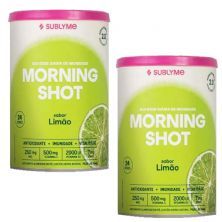 Kit 2X Morning Shot - 144g Lim�o - Sublyme