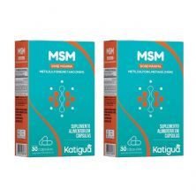 Kit 2X MSM Dose M�xima - 30 C�psulas - Katigu�