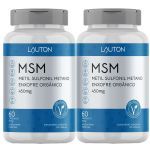 Kit 2X MSM - Metil Sulfonil Metano - 60 C�psulas - Lauton Nutrition