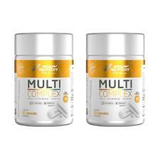 Kit 2X Multi Complex - 60 C�psulas - Body Action