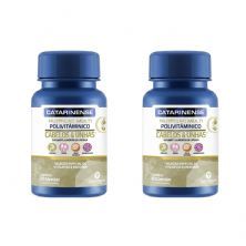 Kit 2X Multi Polivitaminico Cabelos & Unhas - 60 C�psulas - Catarinense Nutri��o