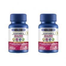 Kit 2X Multi Polivitaminico Mulher - 60 C�psulas - Catarinense Nutri��o