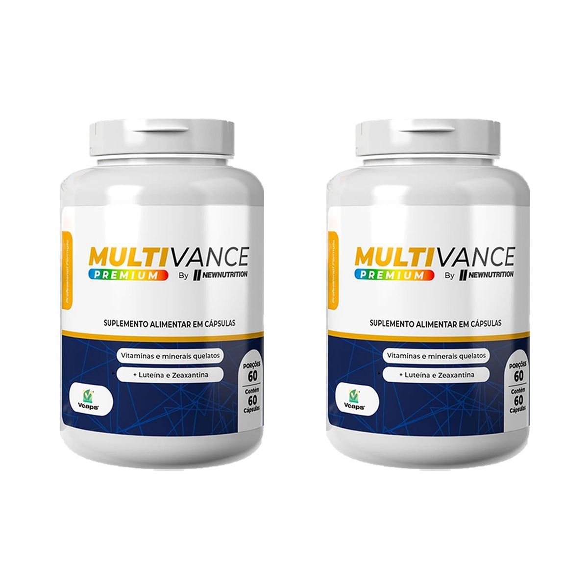 Kit 2X Multivance Premium - 60 C�psulas - NewNutrition