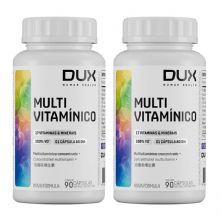 Kit 2X Multivitam�nico Esportivo - 90 C�psulas Softgel - Dux Nutrition
