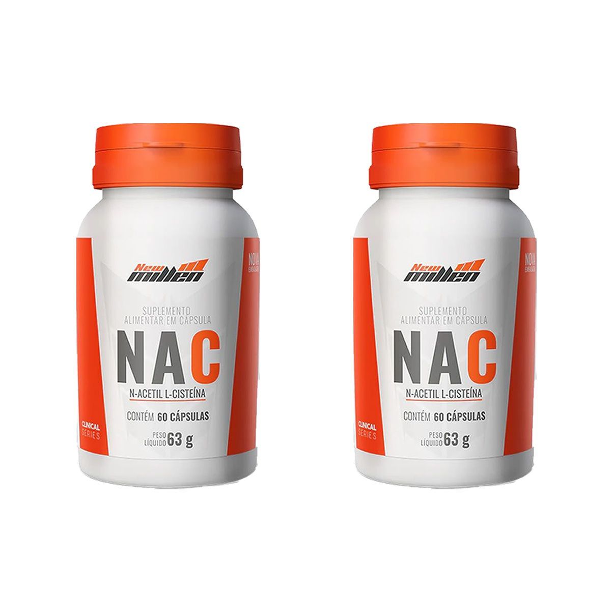 Kit 2X NAC - 60 C�psulas - New Millen