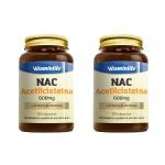 Kit 2X NAC Acetilciste�na + Pr�polis - 30 C�psulas - VitaminLife