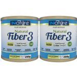 Kit 2X Natural Fiber 3 - 200g - Nutrata