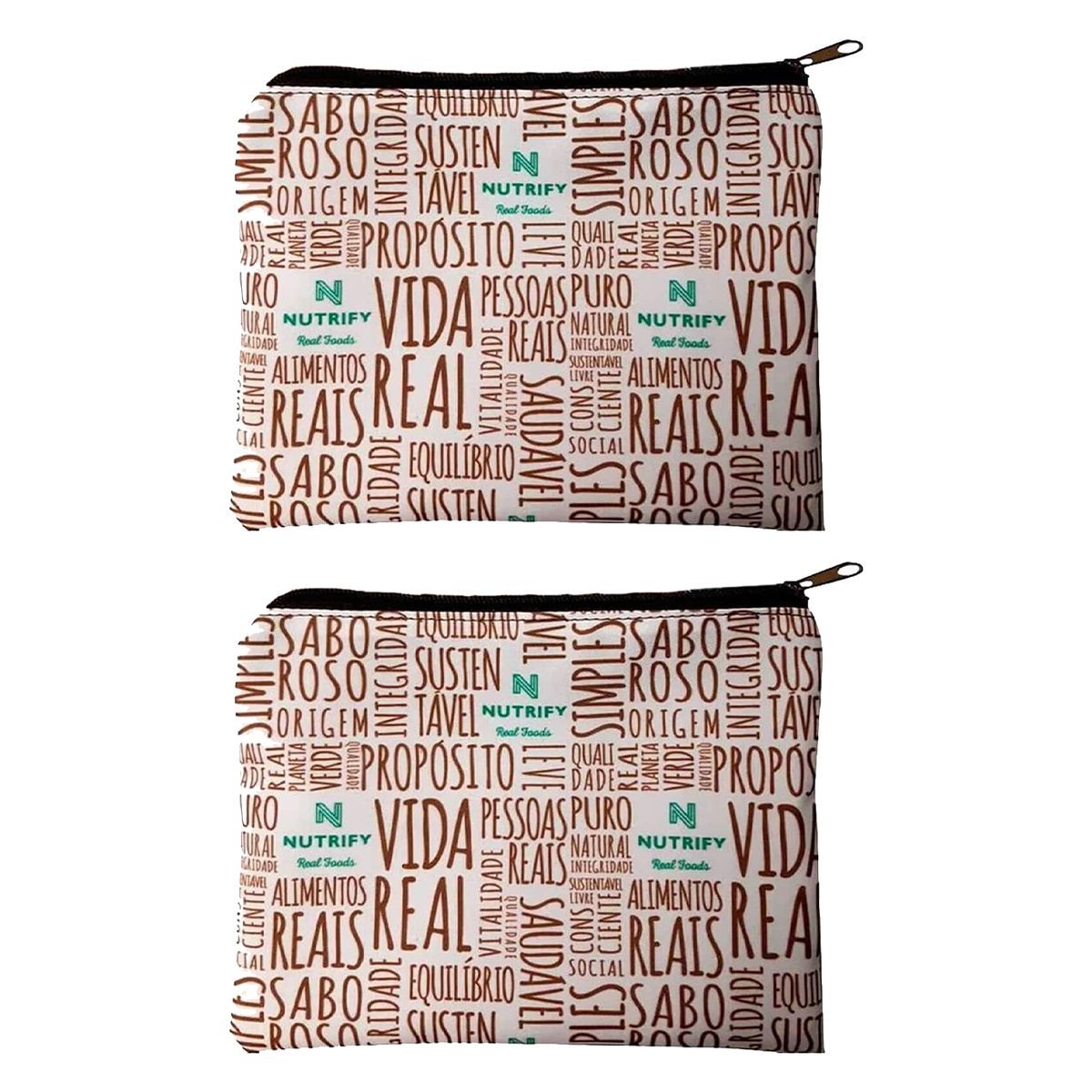 Kit 2X Necessaire de Nylon - Nutrify