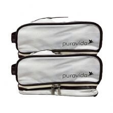 Kit 2X Necessaire  Off White - Pura Vida