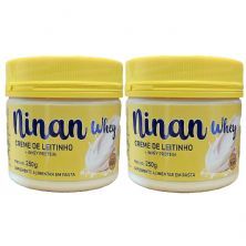 Kit 2X Ninan Whey - 250g Creme de Leitinho - Idn Labz
