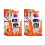Kit 2X Nitro Power Gel  - 10 Sach�s Laranja com Acerola - New Millen