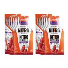 Kit 2X Nitro Power Gel  - 10 Sach�s Morango - New Millen