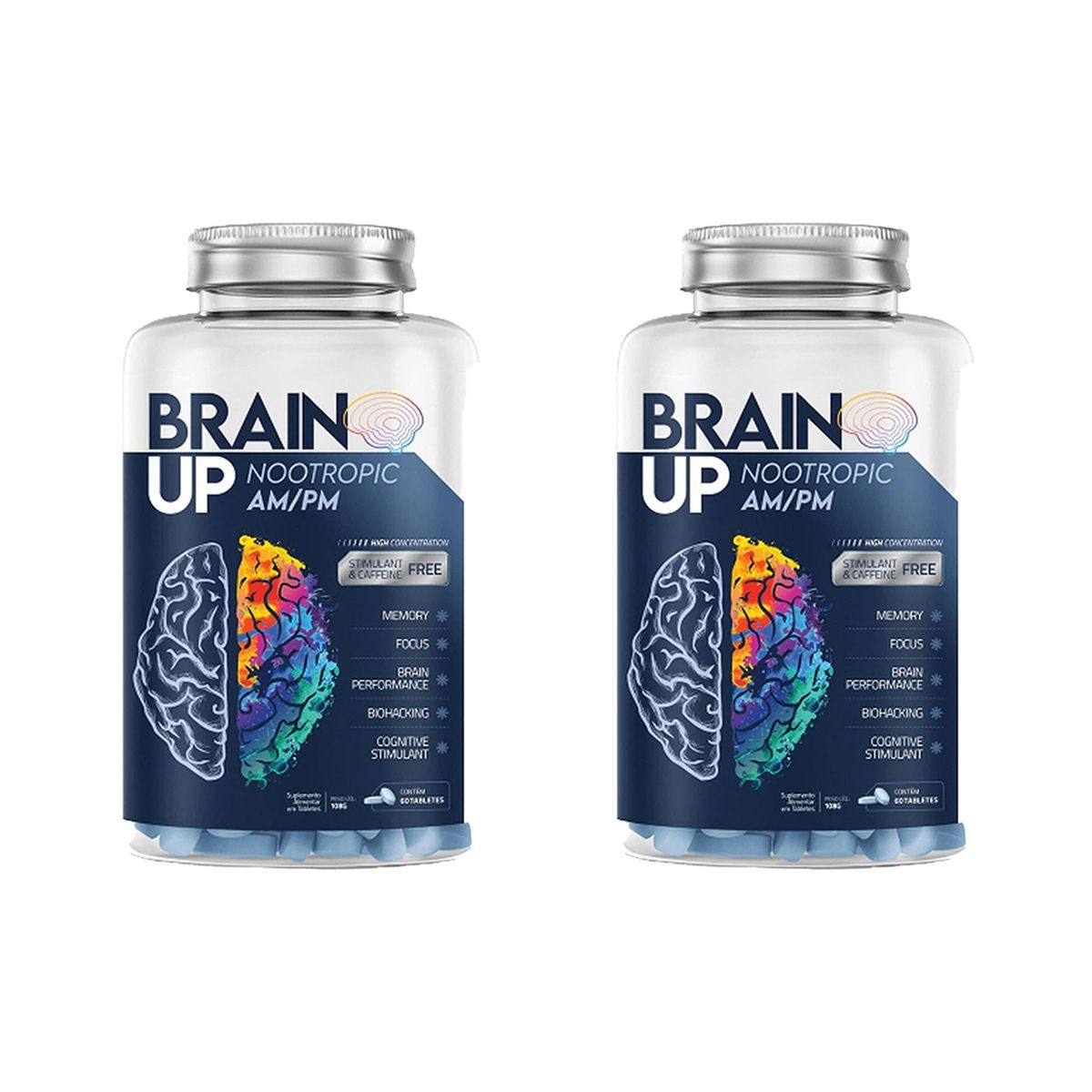 Kit 2X Nootr�pico Brain Up AM/PM - 60 Tabletes - True Source