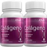 Kit 2X Nuova Col�geno Hidrolisado - 60 C�psulas - Catarinense Nutri��o