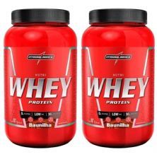 Kit 2X Nutri Whey Protein - 907g Baunilha - IntegralM�dica
