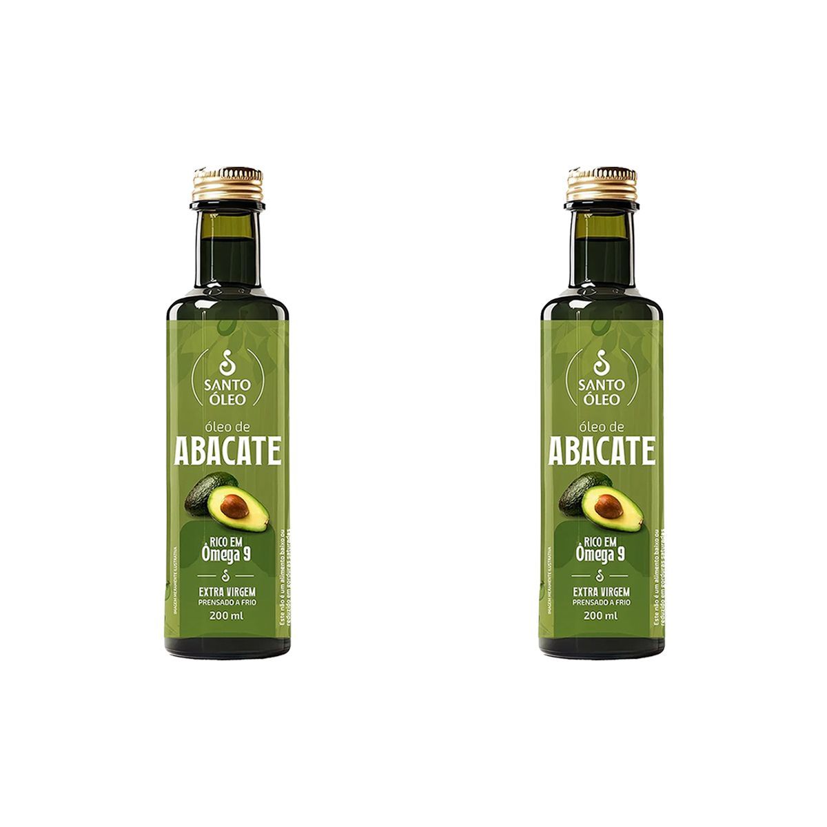 Kit 2X �leo de Abacate - 200ml - Santo �leo
