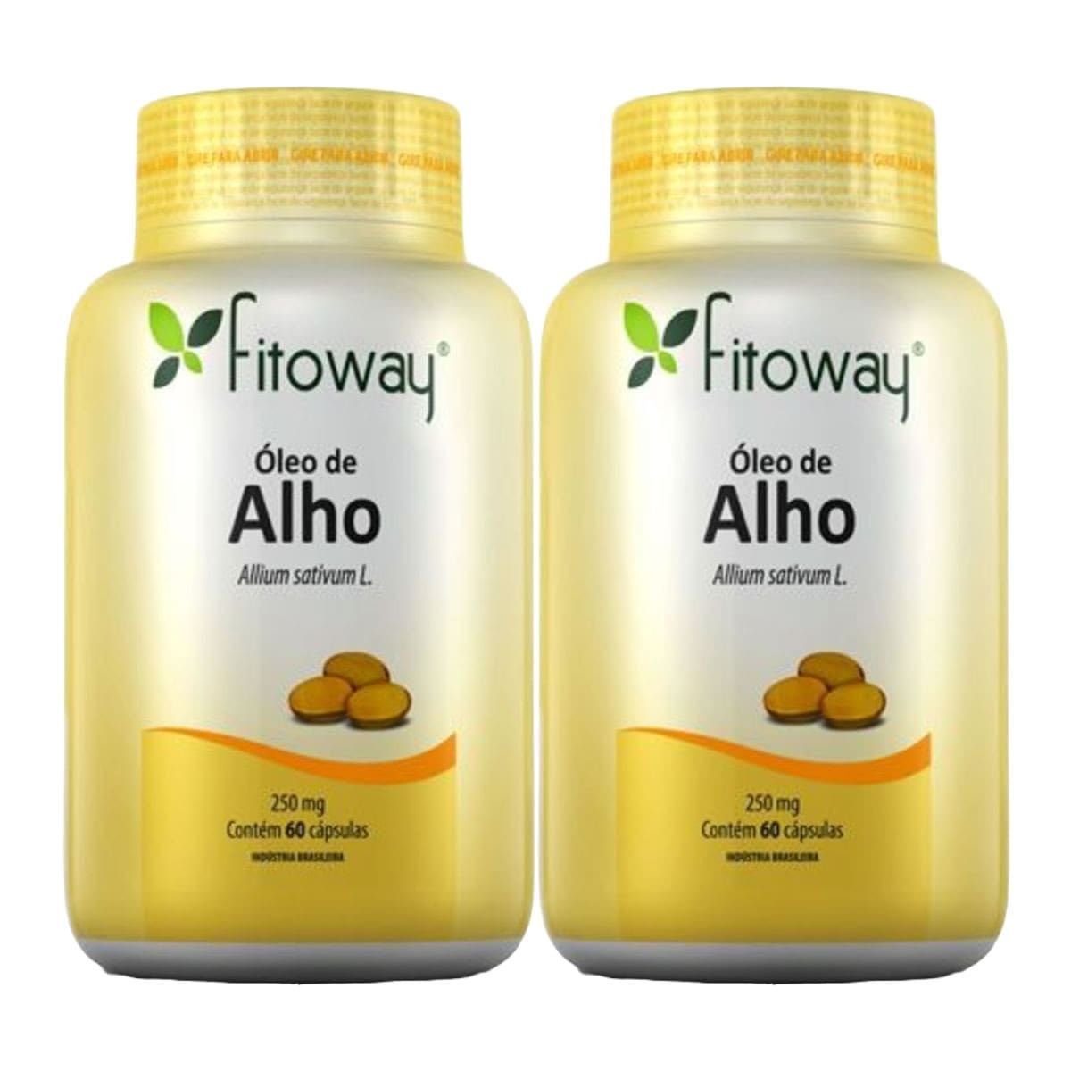 Kit 2X Oleo De Alho 250Mg - 60 C�psulas - Fitoway