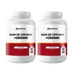 Kit 2X �leo de C�rtamo + Cromo - 120 C�psulas - NewNutrition