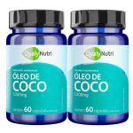 Kit 2X �leo de Coco - 60 C�psulas - QualyNutri