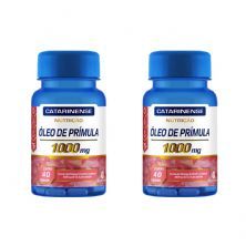 Kit 2X �leo de Pr�mula - 1000mg 40 c�psulas - Catarinense Nutri��o