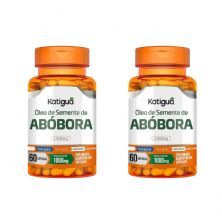 Kit 2X �leo de Semente de Ab�bora - 60 c�psulas - Katigu�
