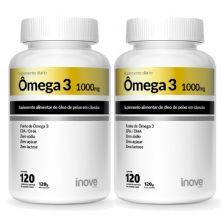 Kit 2X �mega 3 1000mg - 120 C�psulas - Inove Nutrition