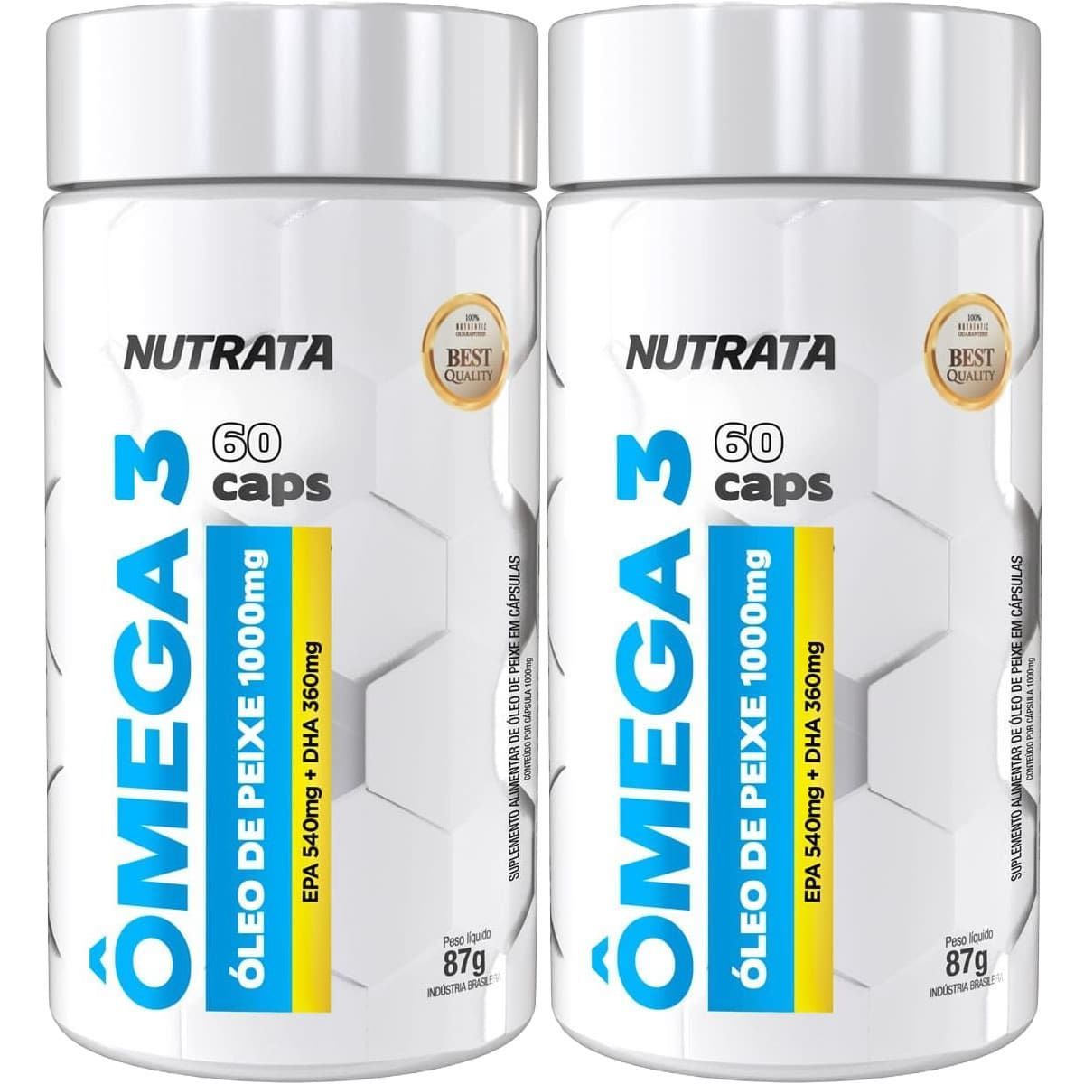 Kit 2X �mega 3 1000mg - 60 C�psulas - Nutrata