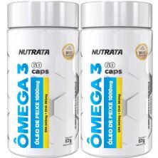 Kit 2X �mega 3 1000mg - 60 C�psulas - Nutrata