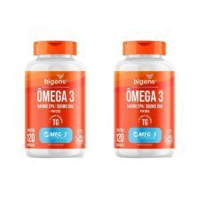 Kit 2X �mega 3 - 120 C�psulas - Bigens