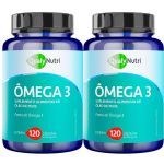 Kit 2X �mega 3 - 120 C�psulas - QualyNutri