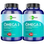 Kit 2X �mega 3 - 180 C�psulas - QualyNutri