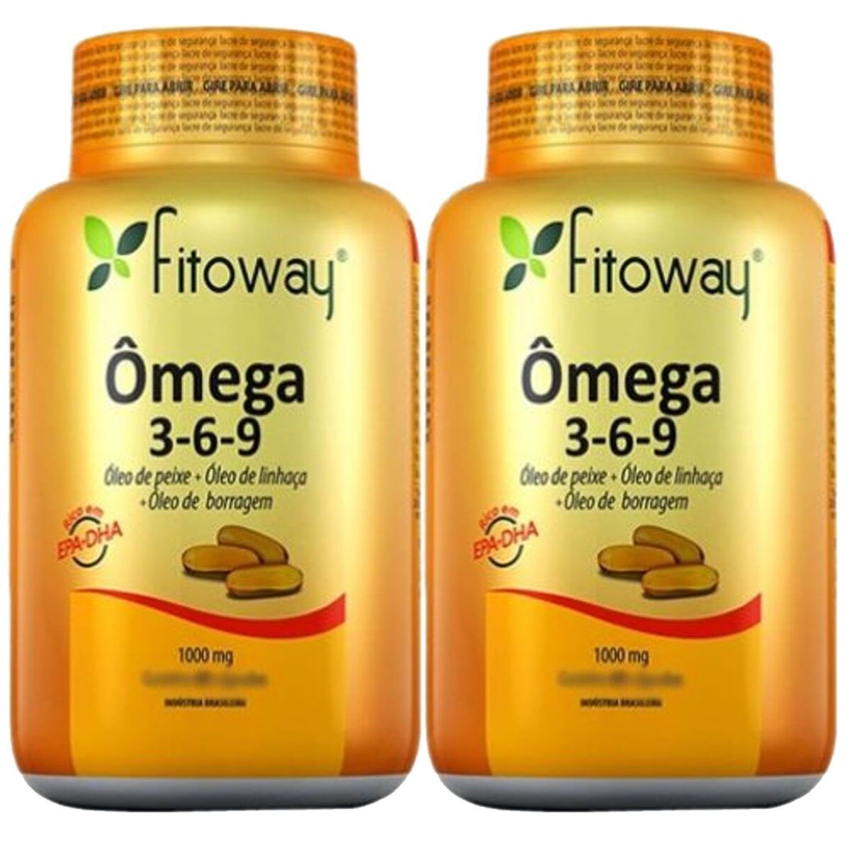 Kit 2X Omega 3-6-9 - 120 C�psulas - Fitoway