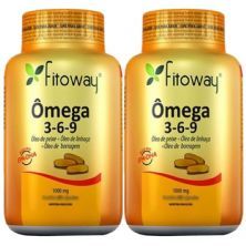 Kit 2X Omega 3-6-9 - 120 C�psulas - Fitoway