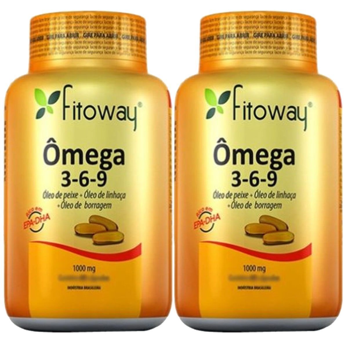 Kit 2X Omega 3-6-9 - 60 C�psulas - Fitoway