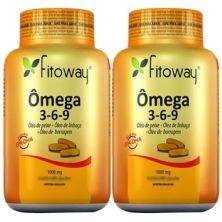 Kit 2X Omega 3-6-9 - 60 C�psulas - Fitoway