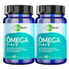 Kit 2X �mega 3+6+9 - 60 C�psulas - QualyNutri