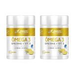Kit 2X �mega 3 - 60 C�psulas - Body Action