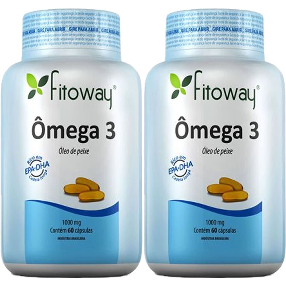 Kit 2X Omega 3 - 60 C�psulas - Fitoway