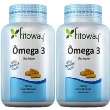 Kit 2X Omega 3 - 60 C�psulas - Fitoway