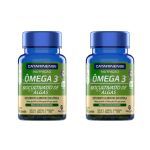 Kit 2X �mega 3 Biocultivado de Algas - 60 C�psulas - Catarinense
